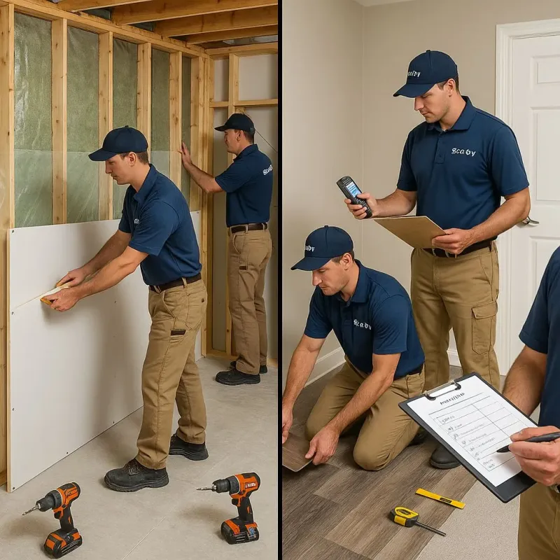 Repairs and Reconstruction process in Tomah, WI