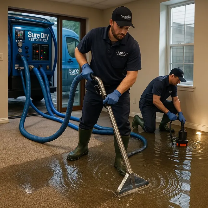Water Extraction and Removal process in Tomah, WI